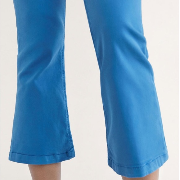 Massimo Dutti Blue High Rise Flare Skinny Jeans Size 2 - Picture 5 of 13